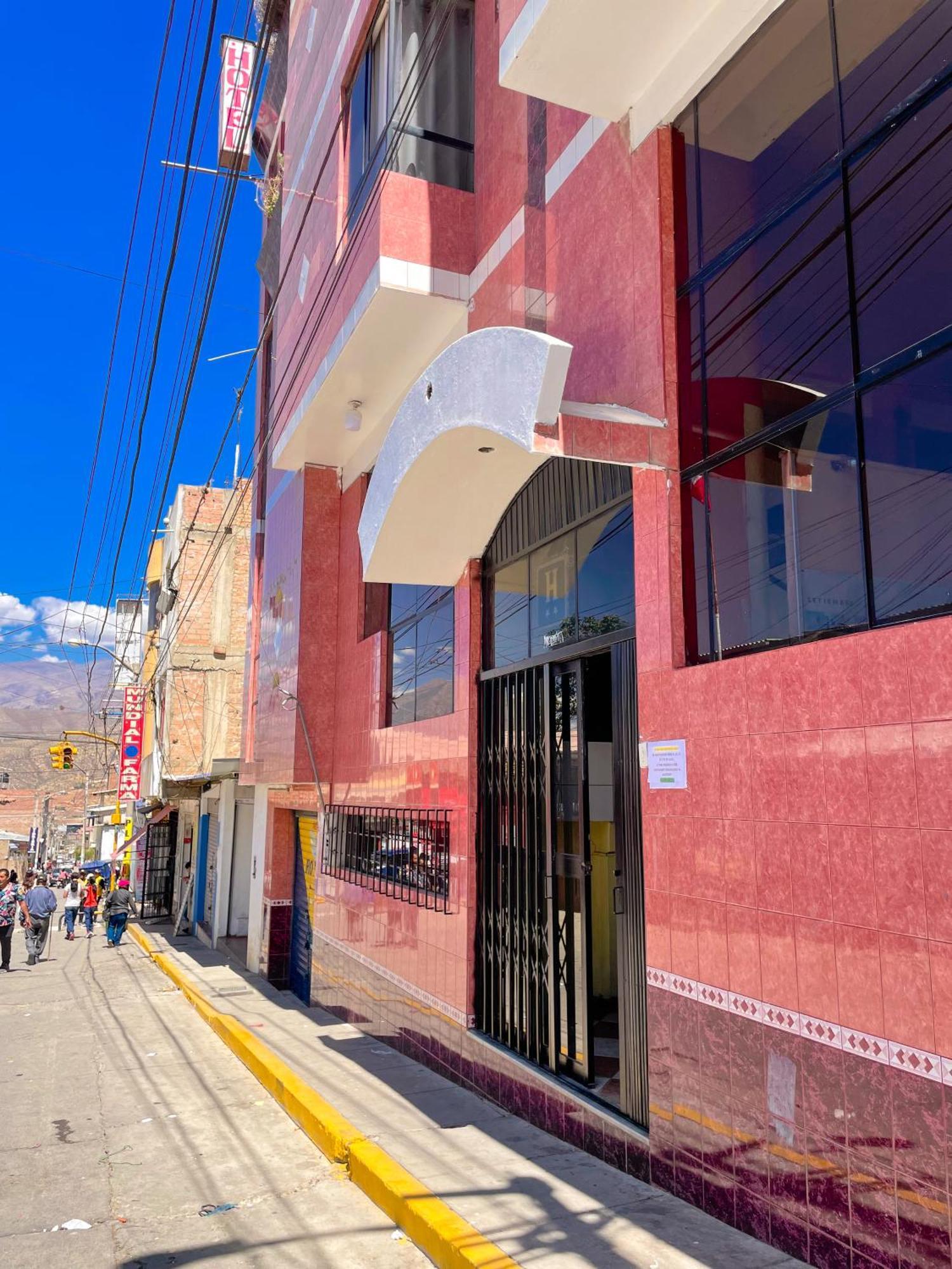 Hotel Cordillera Blanca Caraz Ngoại thất bức ảnh